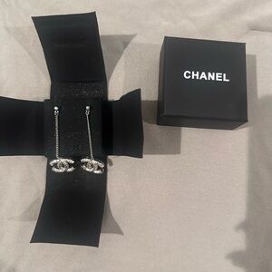 Chanel dangle earrings